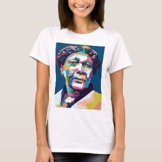抽象芸術メアリーシーコールin WPAP Tシャツ