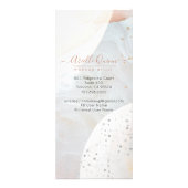 抽象芸術メイクアップアーティスト価格表 ラックカード (裏面)