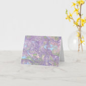 抽象芸術メモカード カード (黄色い花)