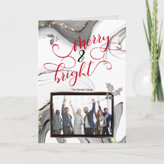 抽象芸術メリーとBright Photo Card カード