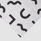 抽象芸術メンフィスの波とシェイプ 薄葉紙 (詳細)