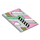 抽象芸術メンフィス： 80年代の幾何形状。 ノートブック (右側)