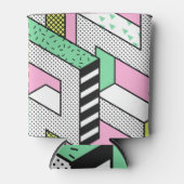 抽象芸術メンフィス: 80年代の幾何形状。 缶クーラー (正面)