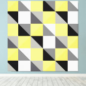 抽象芸術モザイクキャンバス印刷 キャンバスプリント (インサイチュ (ウッドフロア))