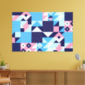 抽象芸術モザイクキャンバス印刷 キャンバスプリント (インサイチュ (リビング))