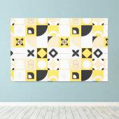 抽象芸術モザイクキャンバス印刷 キャンバスプリント (インサイチュ (ウッドフロア))