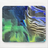 抽象芸術モザイクスケッチ軽く彫刻され、サテン マウスパッド (正面)