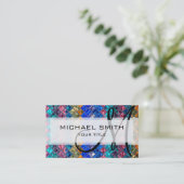 抽象芸術モザイクパカスタムターンモノグラム#3 名刺 (スタンド正面)