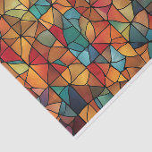 抽象芸術モザイクパターン 薄葉紙 (詳細)