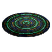 抽象芸術モザイクパターン#11円枕 カッティングボード (角)