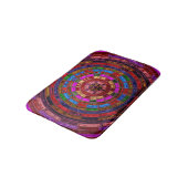 抽象芸術モザイクパターン#4 バスマット (アングル)