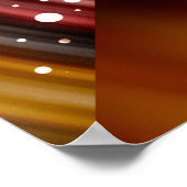 抽象芸術モザイク数々のの幾何学色の背景 ポスター (角)