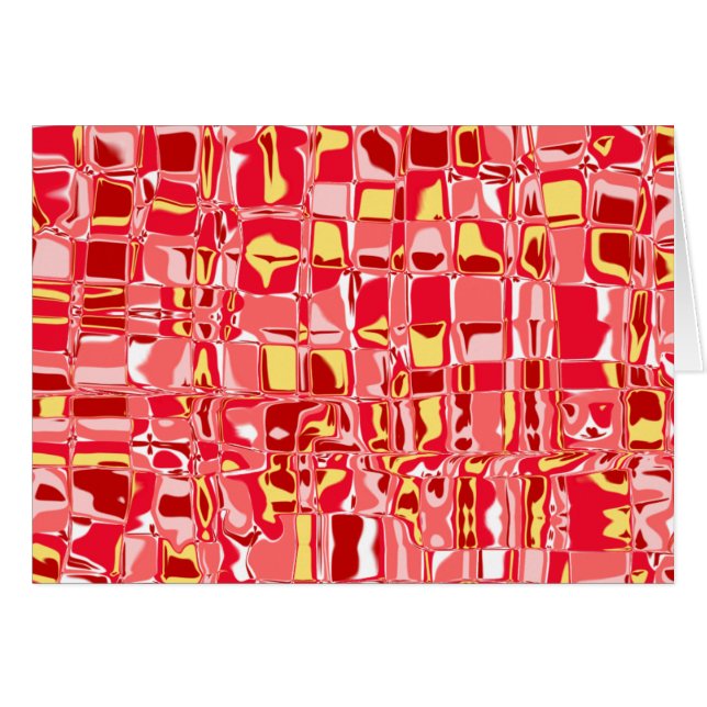 抽象芸術モザイク (正面横)