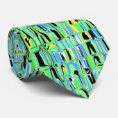 抽象芸術モザイク ネクタイ (ロール)