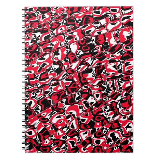 抽象芸術モザイク ノートブック (正面)