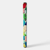 抽象芸術モザイク iPhoneケース (左側面)