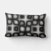 抽象芸術モジュール枕 ランバークッション (裏面)