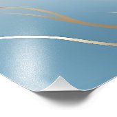 抽象芸術モダンのアヒルの緑のピンクのパターン フォトプリント            (角)