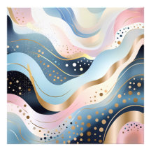 抽象芸術モダンのアヒルの緑のピンクのパターン