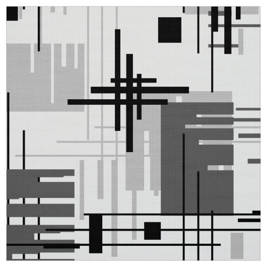 抽象芸術モダンの線ストライプの付きrec ファブリック (見本)