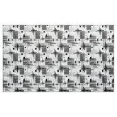 抽象芸術モダンの線ストライプの付きrec ファブリック (ヤード)