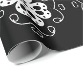 抽象芸術モダンの花の包装紙 ラッピングペーパー (ロールコーナー)