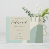 抽象芸術モダンアクア芸術的は僕の花嫁だ 招待状 (スタンド正面)