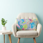 抽象芸術モダンアスタイリッシュート枕 ランバークッション (椅子)