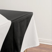 抽象芸術モダンアーチ黒線 テーブルクロス (インサイチュ)