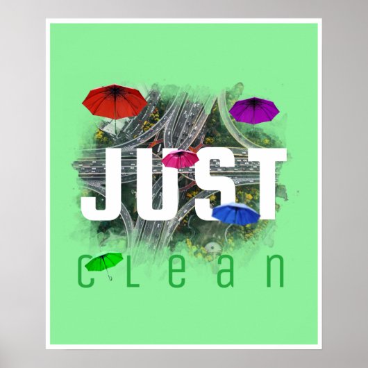 抽象芸術モダンアートのポスター ポスター (正面)