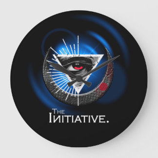 抽象芸術モダンアートウォールクロック ラージ壁時計