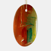 抽象芸術モダンアートセラミックオーナメント セラミックオーナメント (右)