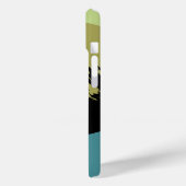 抽象芸術モダンアートダークサークル Case-Mate iPhoneケース (裏面 / 左)