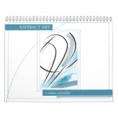 抽象芸術モダンアートノートPlanningアートワーク カレンダー (カバー)