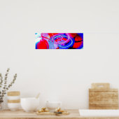 抽象芸術モダンアートパノラマポスター ポスター (キッチン)