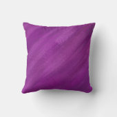 抽象芸術モダンアートパープルピンクのマーブピロー クッション (裏面)