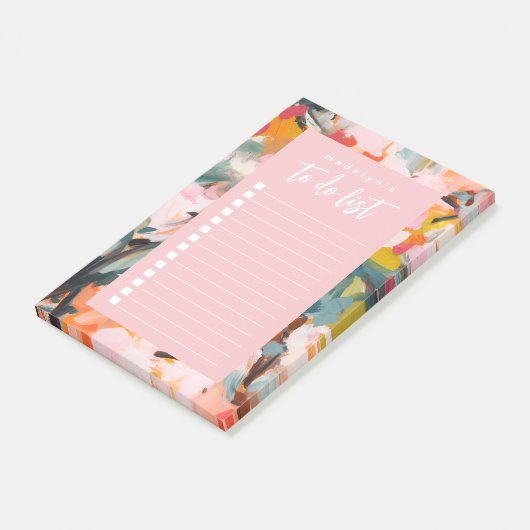 抽象芸術モダンアートフローラの一覧パーソナライズされた表示 ポストイット (アングル)