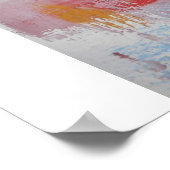 抽象芸術モダンアートプリントポスター ポスター (角)