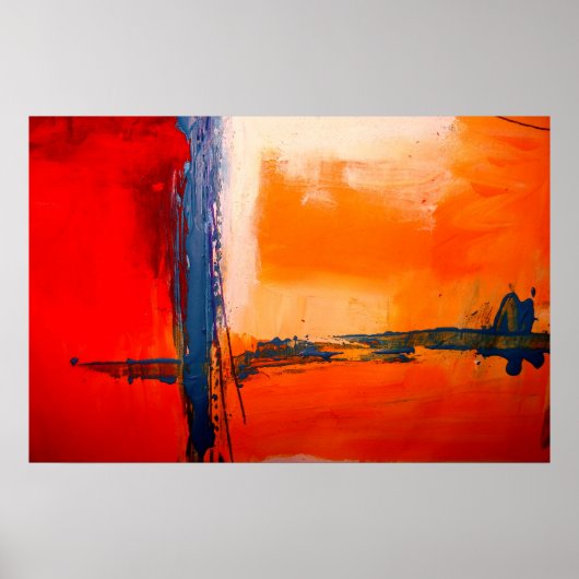 抽象芸術モダンアートポスター ポスター (正面)