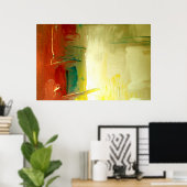 抽象芸術モダンアートポスター ポスター (ホームオフィス)