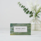 抽象芸術モダンアートメイクアップアーティスト#50 名刺 (スタンド正面)