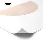 抽象芸術モダンアート中世紀ミニマル主義 ポスター (角)