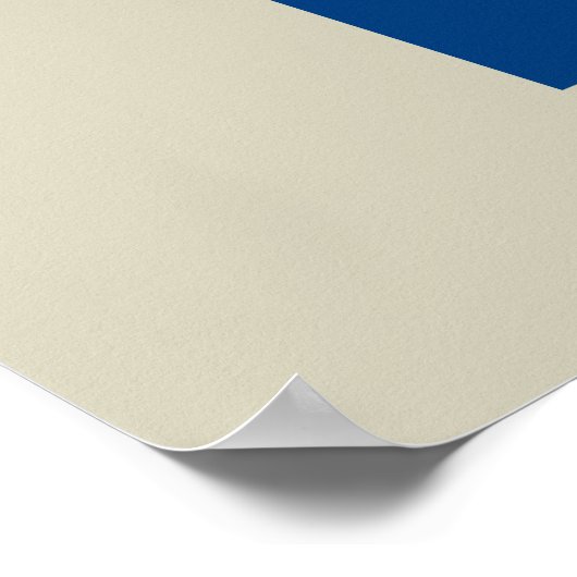 抽象芸術モダンアート幾何学図形 ポスター (角)