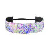 抽象芸術モダンアート旋回パターン結婚式の引き出物 アスレチックヘッドバンド (正面)