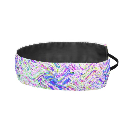 抽象芸術モダンアート旋回パターン結婚式の引き出物 アスレチックヘッドバンド (右)