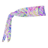 抽象芸術モダンアート旋回パターン結婚式の引き出物 タイヘッドバンド (回転270)