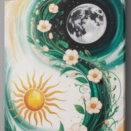 抽象芸術モダンアート：やさしいパステル&ジャパンディヴィーベ ポスター