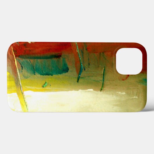 抽象芸術モダンアートiPadエアケース Case-Mate iPhoneケース (裏面 (横))