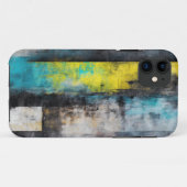 抽象芸術モダンアートiPhone 11ケース Case-Mate iPhoneケース (裏面(横))