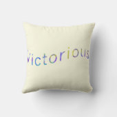 抽象芸術モダンイエスイースター復活クロス クッション (裏面)